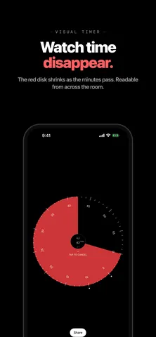 59 min App Store screenshot: Watch time disappear